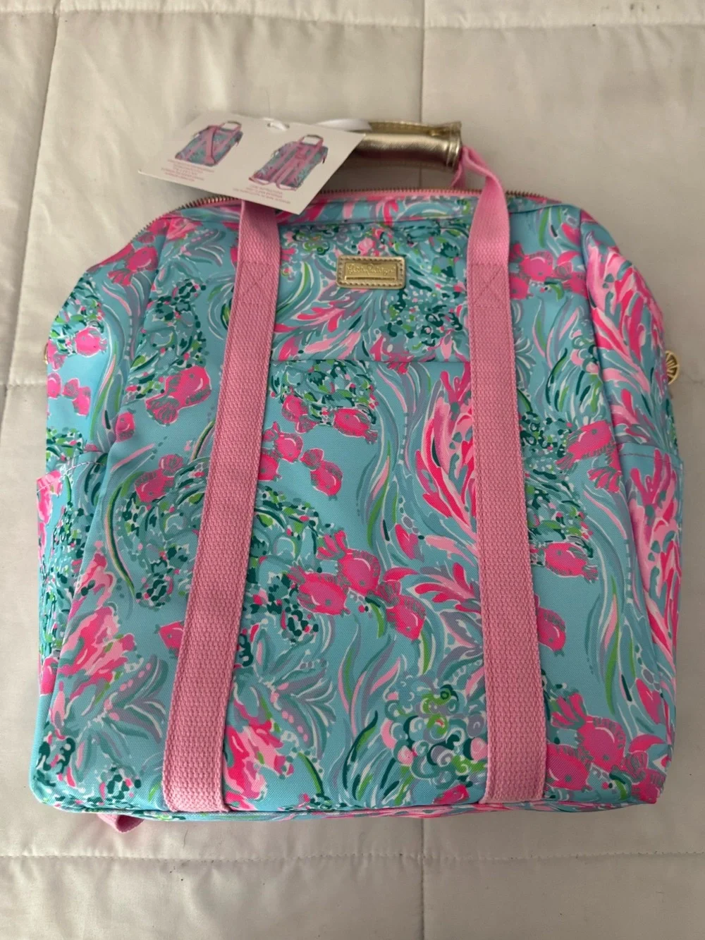 Lilly Pulitzer Cooler Backpack NWT